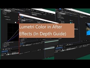 Lumetri Color in After Effects (In Depth Guide)