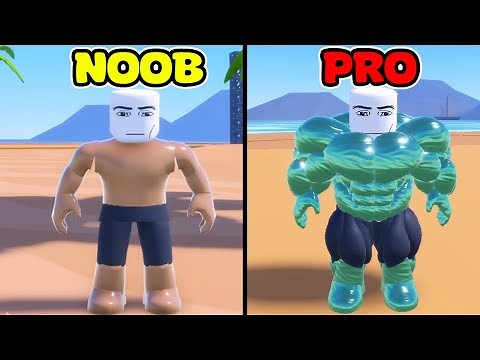 PLAYING GYM STAR SIMULATOR ON ROBLOX