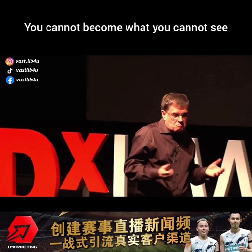 You cannot become what you cannot see. (full video watch on our Facebook page) | Vastlib