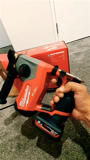 UNBOXING MILWAUKEE M12 NEW ROTARY DRILL #shorts #youtube #shortvideo