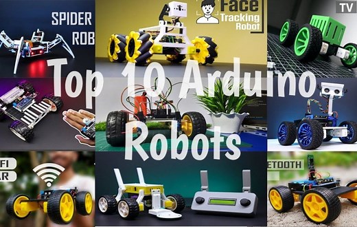 【开源合集】10个快速上手的Arduino机器人小项目