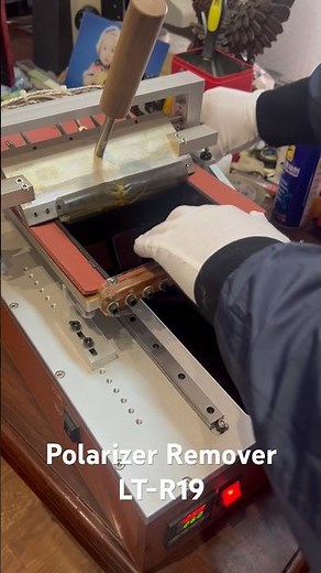 Manual LCD Remover Machine LT-R19 For Laptop Screen Monitors Aging & Scratches Polarizer Removal Fix