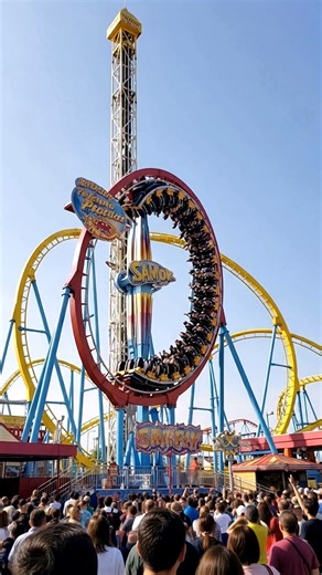 World Disaster on Instagram: "Amusement Park Ride Malfunction Leads to Collapse! #disastercollapse #fyp #viral #reels"