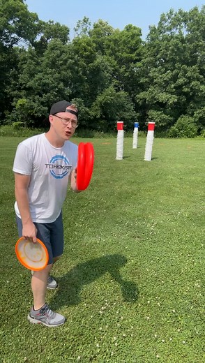 Ultimate Trickshot Combo with a Frisbee