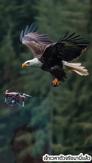 Bald Eagle in Flight: Stunning Aerial Drone Footage