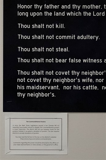 What to know about the Ten Commandments going up in public school classrooms