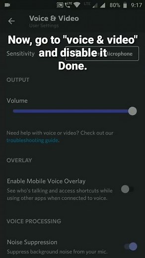 How to Disable Noise Suppression in Discord Mobile #roduz #discord