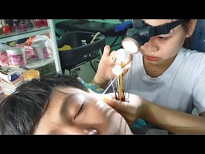 ASMR | Ear Wax Removal Relaxing with Cute Young Girl in Vietnamese Barbershop