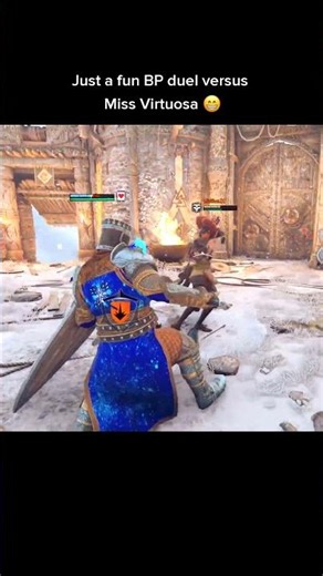 For Honor: just a fun Black Prior duel vs Virtuosa 😁