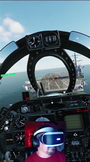 DCS PSVR A-4E-C rough carrier landing