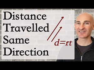 Distance Traveled - Same Direction