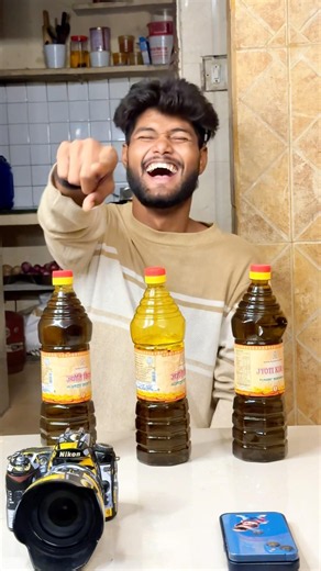 Oil magic 🪄 #foryou #comedy #funny #magic #masoomsharma #2khatola