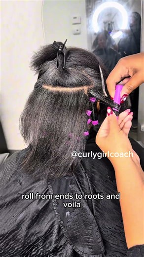 How to Know How Much Hair Goes on a Rod | Perfect Rod Set Sectioning | perm rod set on natural hair