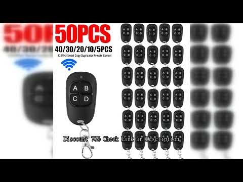 433 Mhz RF Copy Remote Control Key 433.92mhz 4CH Transmitter Duplicated Cloning Code Car Key Fob Ele