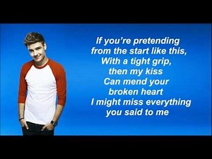 One Direction - Over again (Lyrics and Pictures)