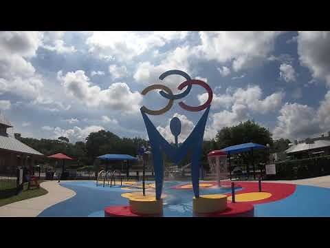 4K Clermont Champion Splash Park Overview