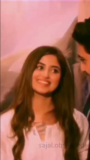 Ahad and sajal romantic moments