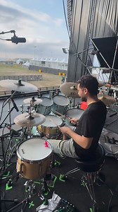 Here's Miguel Lamos with some soundcheck fun and a Latin flavor at the end in Santander, Spain! | Drum Talk TV