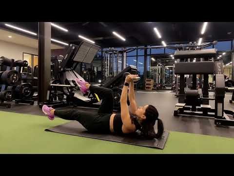 DEAD BUG WITH KETTLEBELL HOLD