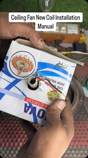 48K views · 3.8K reactions | Ceiling Fan New Coil Installation Manual | Ugrasen Kumar | Facebook