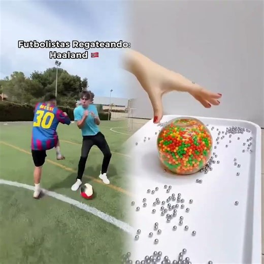 POV Futbolistas Regateando Messi, Cristiano 😂🚀 Paul Ferrer #short