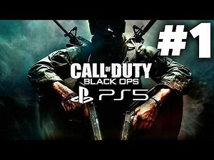 Call of Duty Black Ops PS5 Gameplay Walkthrough Part 1 - FINALLY ON PS5