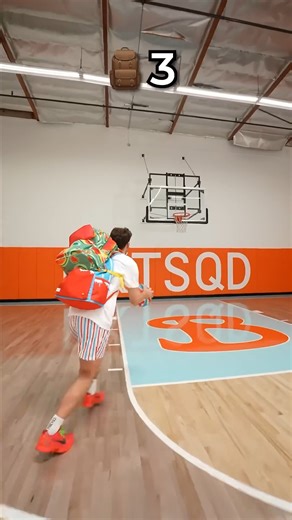 How many bags does it take to stop me dunking? 😅🏀 | Jesser