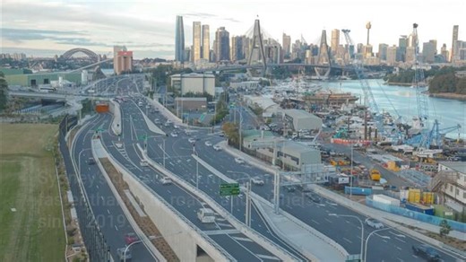 Roads and tunnels a time saver in Sydney