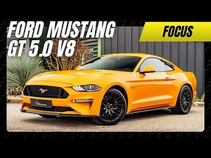🇺🇸 FORD MUSTANG GT 5.0 V8 450hp Orange Fury | Used Sports Coupe – Available!
