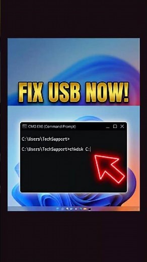 🚨 USB Drive Corrupted? Fix It in Windows 11 Using CMD! #cyberfluxtech111