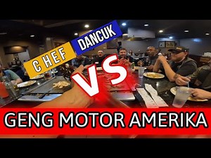 Chef Dancuk❗️Taklukkan Geng Motor Amerika Dengan Sothil 😂😂