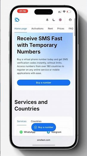 Protect Your Phone Number — Try SMSFAST!