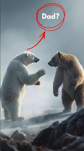 The evolution of polar bear #animals #animalfacts # #bear #evolution #brownbear #polarbear #shorts