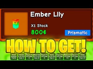 How To Get Ember Lily for FREE in Grow A Garden