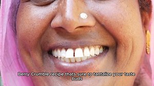 Berry crumble recipe