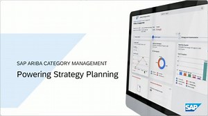 SAP Ariba Category Management with Generative AI: Powering Strategy Planning