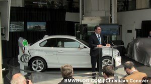 Videos: BMW ActiveE unveiled at BMW Manhattan