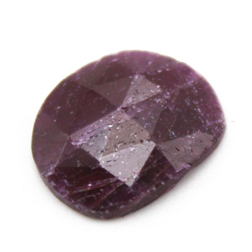 Natural Pinkish Red Ruby Rose Cut Gemstone: 13x11x3mm for Jewelry Making (4.80 Carats) - Etsy