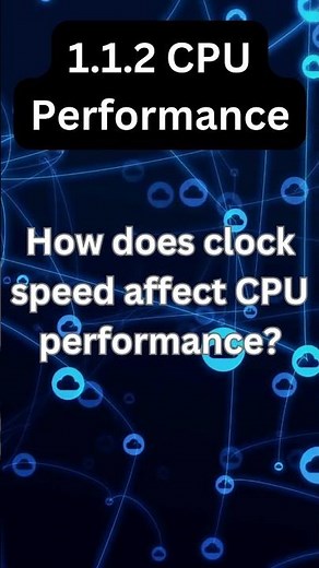 How does clock speed affect CPU performance?