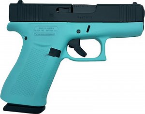 Glock 43X "Tiffany Blue" 9mm 3.41" Barrel 10-Rounds GrabAGun Exclusive