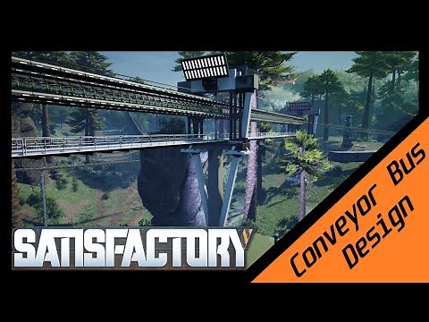 Satisfactory Update 5 | Conveyor Belt Design!