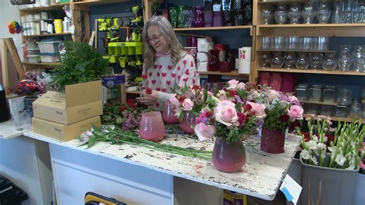 Local florist gears up for Valentine’s rush with early orders and nonstop prep