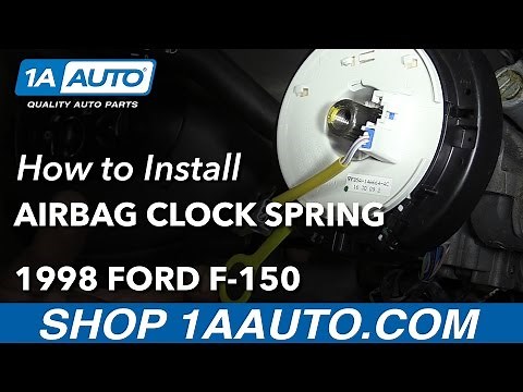 How to Replace Airbag Clock Spring 97-98 Ford F-150