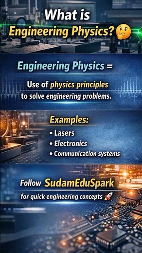 What is Engineering Physics? | BTech Basics #shorts