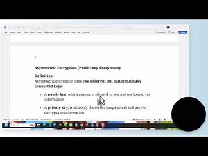 Week 1 Cryptography and Data Security Video Lecture