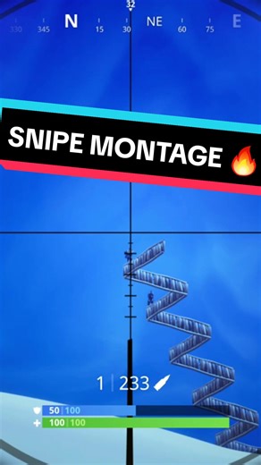 Epic Fortnite Snipe Montage - Record Shots Compilation