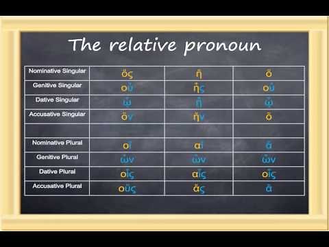 Basics of Biblical Greek, Chapter 14