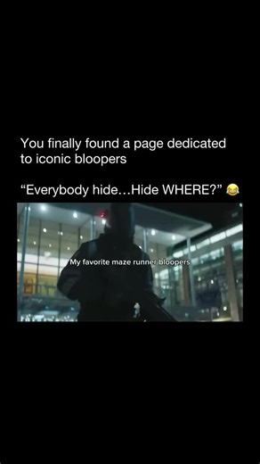 the maze runner bloopers.#mazerunnerbloopers #movie #viral #funny #behindthescene #fyp