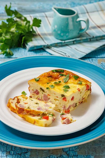 Baked Western Omelet - Cook What You Love