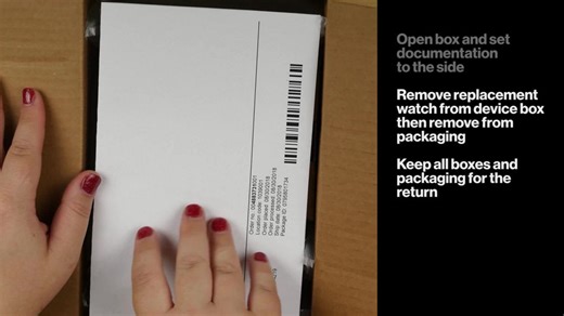 Apple Watch® Replacement Exchange Process